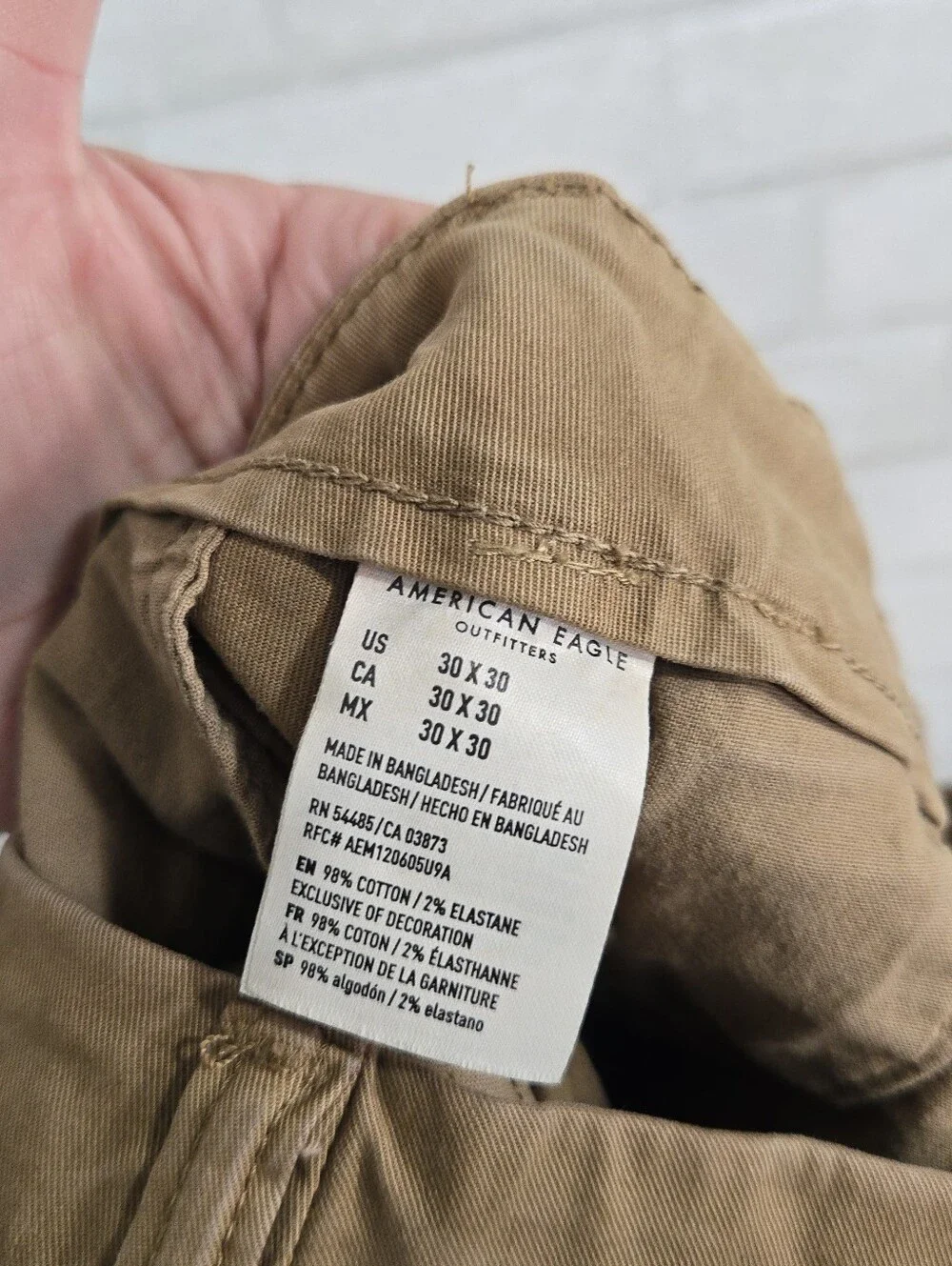 AEO Flex slim bottoms